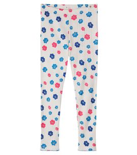 Mini Rodini Mini Rodini Flowers cotton pointelle leggings