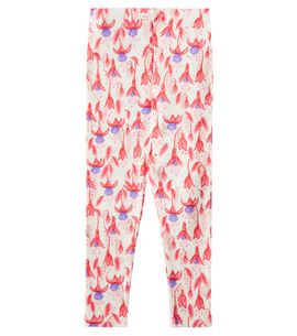 Mini Rodini Mini Rodini Fuchsia cotton-blend leggings