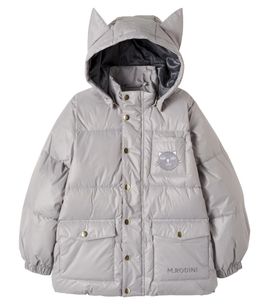 Mini Rodini Mini Rodini Hooded puffer jacket