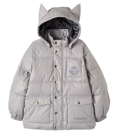 Mini Rodini Mini Rodini Hooded puffer jacket