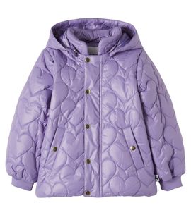 Mini Rodini Mini Rodini Hooded quilted jacket