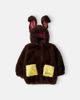 Mini Rodini Mini Rodini Hooded teddy jacket - 1
