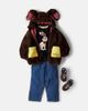 Mini Rodini Mini Rodini Hooded teddy jacket - 2