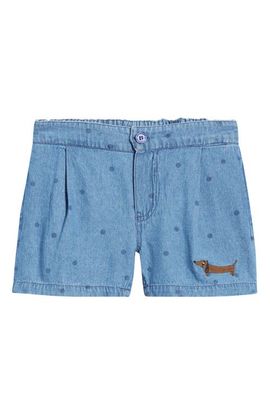 Mini Rodini Mini Rodini Kids' Dot Denim Shorts