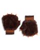 Mini Rodini Mini Rodini Kids' Faux Fur Claw Appliqué Mittens - 1