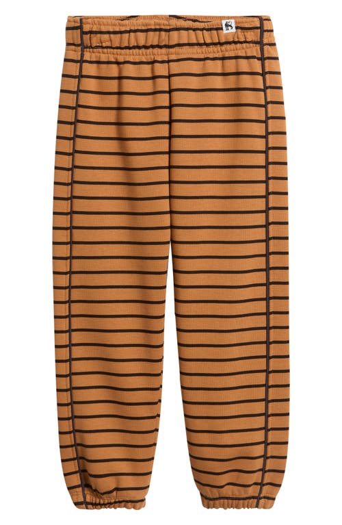 Mini Rodini Mini Rodini Kids' Stripe Organic Cotton Joggers