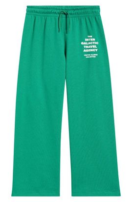 Mini Rodini Mini Rodini Kids' Travel Agency Organic Cotton Sweatpants