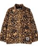 Mini Rodini Mini Rodini Leopard print fleece jacket - 1