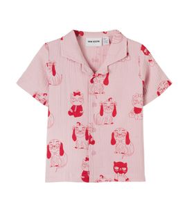 Mini Rodini Mini Rodini Minibabies printed cotton shirt