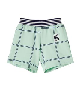 Mini Rodini Mini Rodini Panther cotton jersey shorts