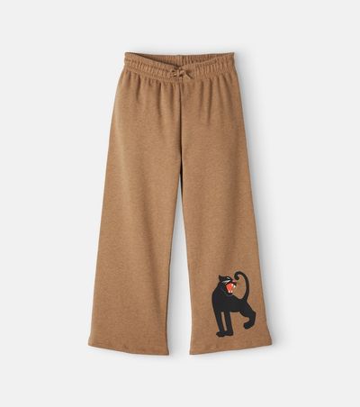 Mini Rodini Mini Rodini Patch-appliqué cotton sweatpants