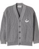 Mini Rodini Mini Rodini Patch-appliqué knitted cotton cardigan - 1