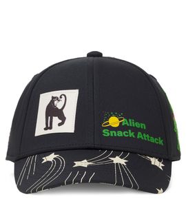 Mini Rodini Mini Rodini Printed canvas baseball cap