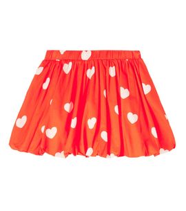 Mini Rodini Mini Rodini Printed cotton skirt