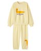Mini Rodini Mini Rodini Printed cotton sweatshirt and sweatpants set - 1