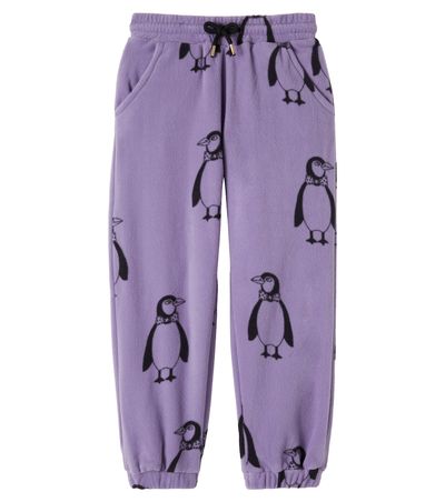 Mini Rodini Mini Rodini Printed fleece pants