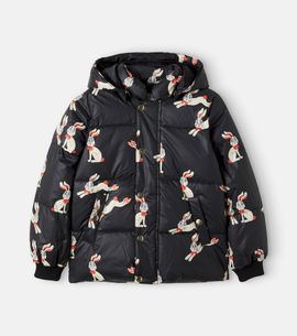Mini Rodini Mini Rodini Printed puffer jacket