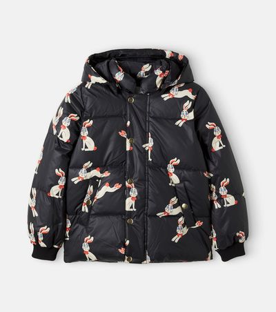 Mini Rodini Mini Rodini Printed puffer jacket