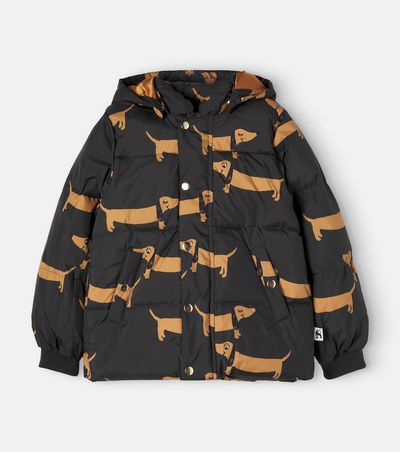 Mini Rodini Mini Rodini Printed quilted puffer jacket