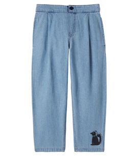 Mini Rodini Mini Rodini Printed straight jeans