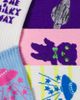 Mini Rodini Mini Rodini Set of 6 cotton-blend socks - 2