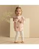 Miniclasix Miniclasix Girls' Ruffle Sweater Top & Pants Set - 3