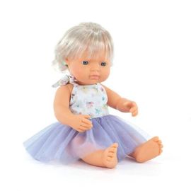 Miniland Miniland Baby Doll Caucasian Girl With Hearing Implant 15'' (Box) - My Friends & Me