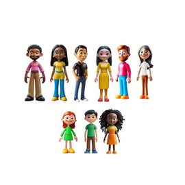 Miniland Miniland Diverse Family