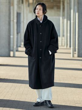 MINIMAL PROJECT Wool Balmacaan Coat_2 Colors