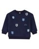 MiniMoi 2 Piece Sweatshirt Set with Multiple MiniMoi Patches - 2