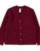 MiniMoi MiniMoi 2-Pocket Button-Down Cardigan With Raised Crest - 1
