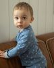 MiniMoi MiniMoi 2 Piece Baby and Toddler Reversible 100% Cotton Pointelle Snap-Up Top and Pants Set - 4