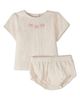 MiniMoi MiniMoi 2 Piece Baby The Most Perfect Bows Bloomer Set - 1