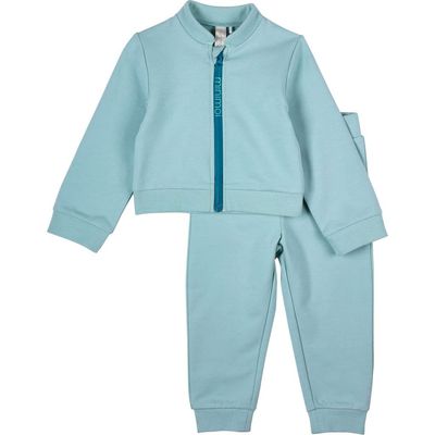 MiniMoi MiniMoi 2 Piece Kids Cotton Rich Full Zip Jacket and Pants Set