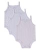MiniMoi MiniMoi 3 Pack Baby Florals, Stripes, Solid Bodysuits - 1