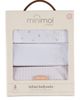 MiniMoi MiniMoi 3 Pack Baby Florals, Stripes, Solid Bodysuits - 2