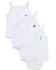 MiniMoi MiniMoi 3 Pack Baby Ribbed Cotton-Rich Bodysuits - 1