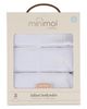 MiniMoi MiniMoi 3 Pack Baby White Bodysuits - 2