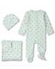 MiniMoi MiniMoi 3 Piece Baby "Aviation" Cotton Rich Footie Set - 1