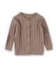MiniMoi MiniMoi 3D Knit Ribbed Long-Sleeve Cardigan - 1
