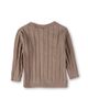 MiniMoi MiniMoi 3D Knit Ribbed Long-Sleeve Cardigan - 2