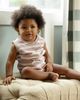MiniMoi MiniMoi Baby and Toddler Girls Striped Stretch-Cotton Terry Sleeveless Romper - 2