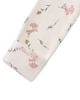 MiniMoi MiniMoi Baby and Toddler Mini-Ribbed Floral Footie with Foldover Hand Covers - 3