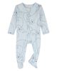 MiniMoi MiniMoi Baby Entangled Stars Front-Snap Footie - 1