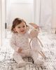MiniMoi MiniMoi Baby Girls 100% Cotton Footie - 2