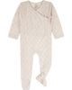 MiniMoi MiniMoi Baby Harlequin Heart Allover-Print Footie - 1