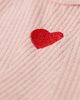 MiniMoi MiniMoi Baby Heart-Embroidered Footie - 3