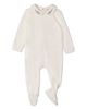MiniMoi MiniMoi Baby Lilacs Embroidered Footie  - 1