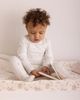 MiniMoi MiniMoi Baby Modal Blend Tonal Plaid Footie - 2