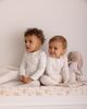 MiniMoi MiniMoi Baby Modal Blend Tonal Plaid Footie - 3